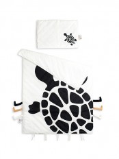 BEDDING SET ORGANIC 'TURTLE'