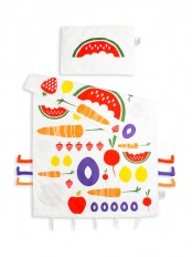 BEDDING SET ORGANIC 'WATERMELON'